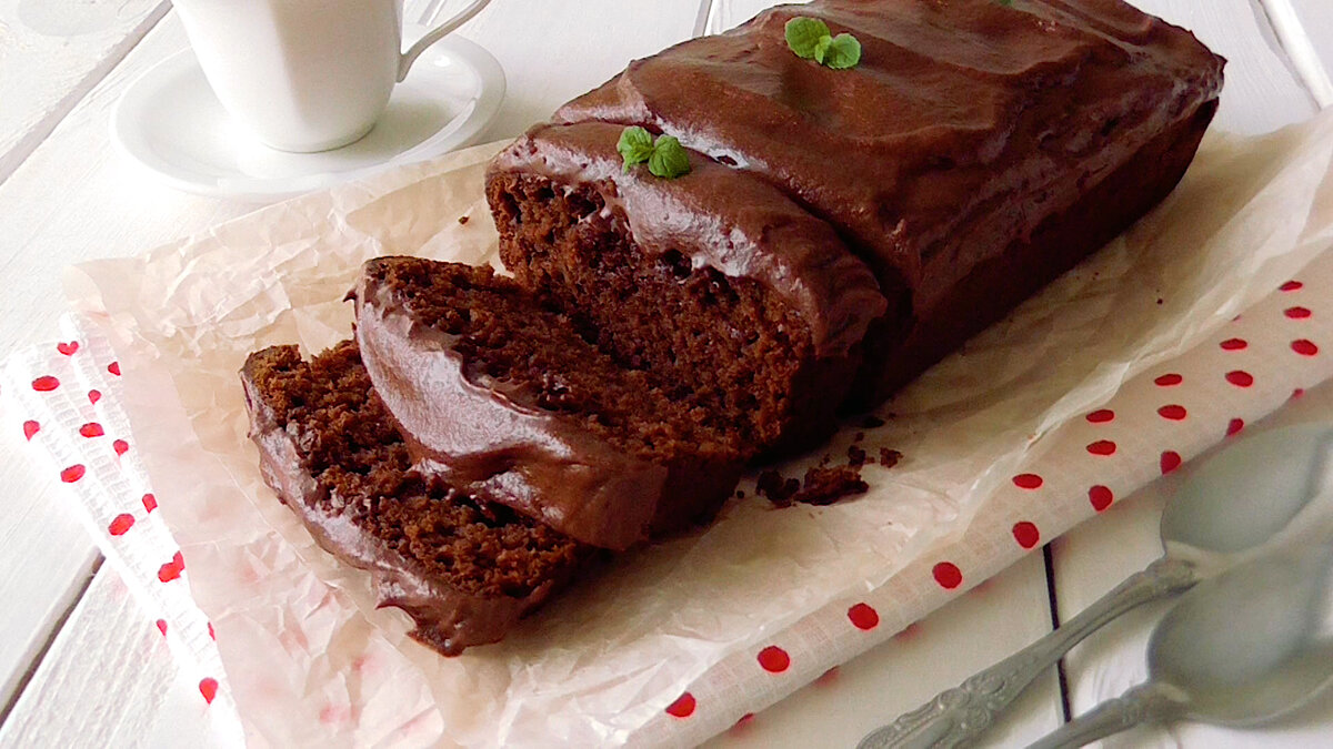Нежный шоколадный кекс Пошаговый рецепт
