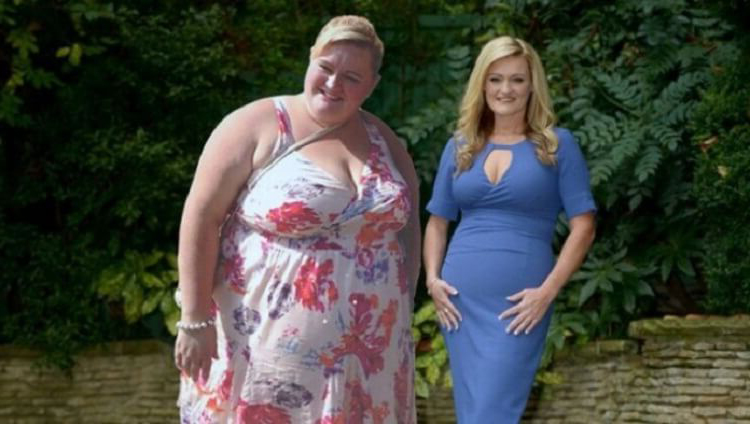 Всего за полтора года она похудела на 90 кг, лишь немного изменив свою диету!