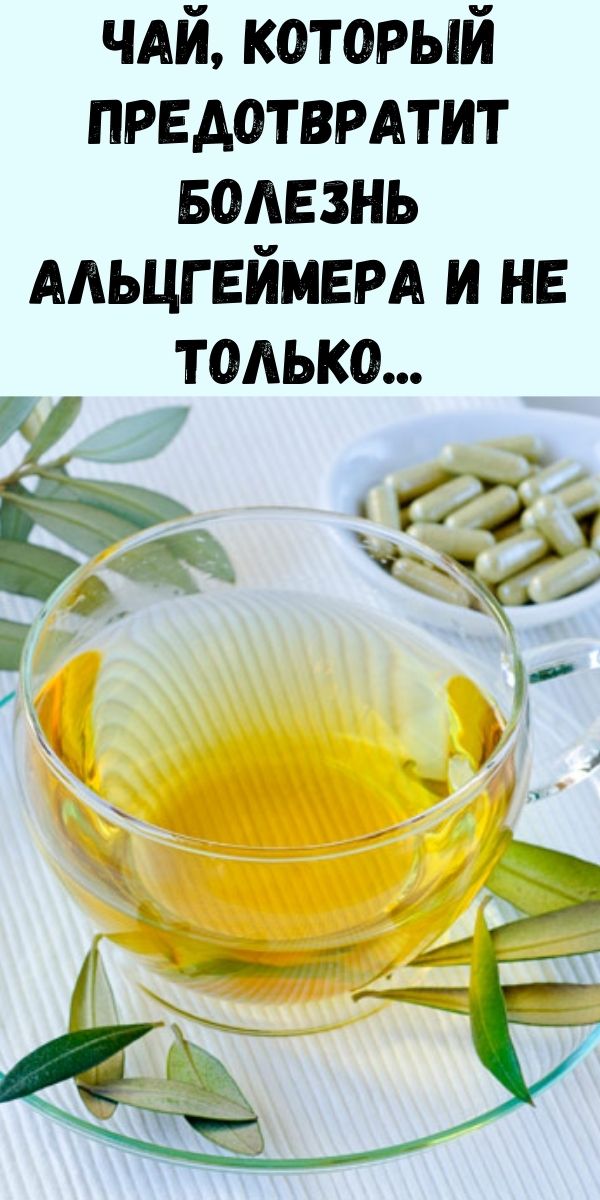 Чай, который предотвратит болезнь Альцгеймера, инсульт, избавит от диабета, гипертонии и атеросклероза!